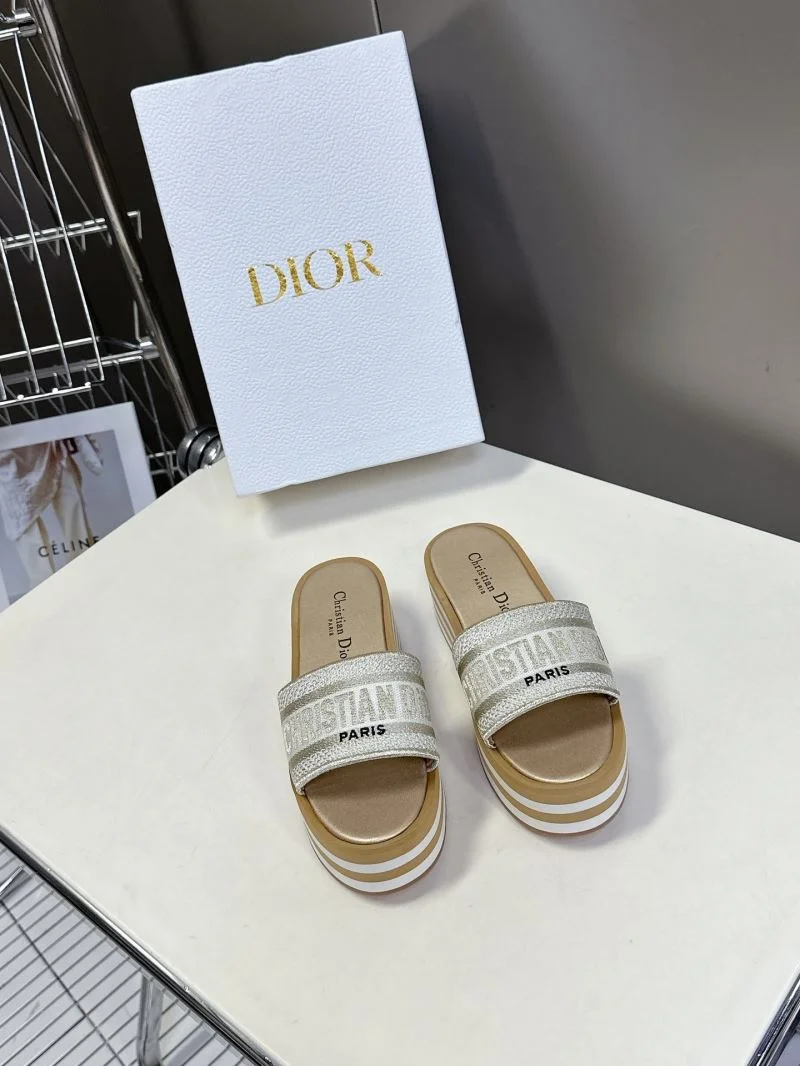 Breathable Christian Dior Slippers 21387