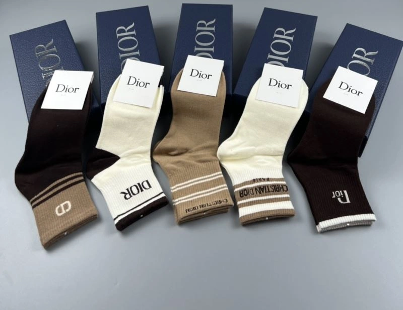 Supportive Christian Dior Socks 274637