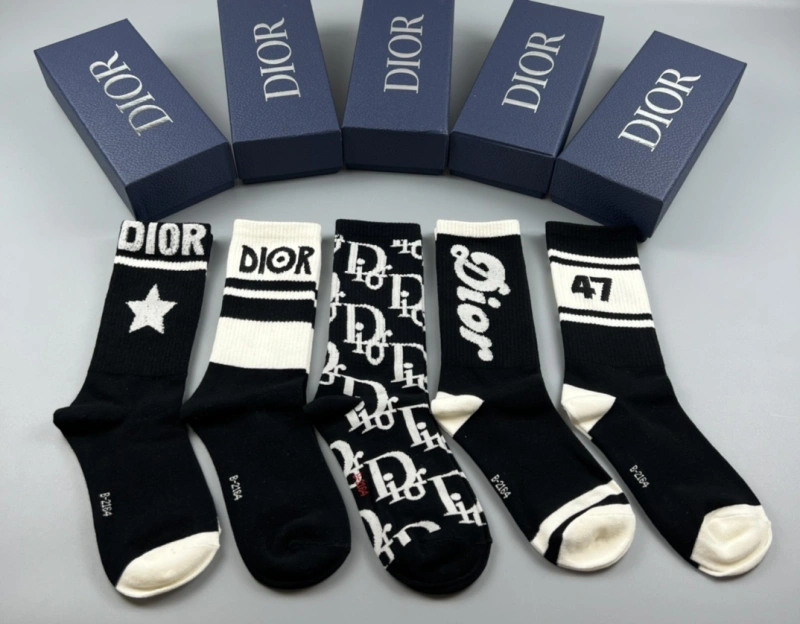 Christian Dior Socks Durable 274509