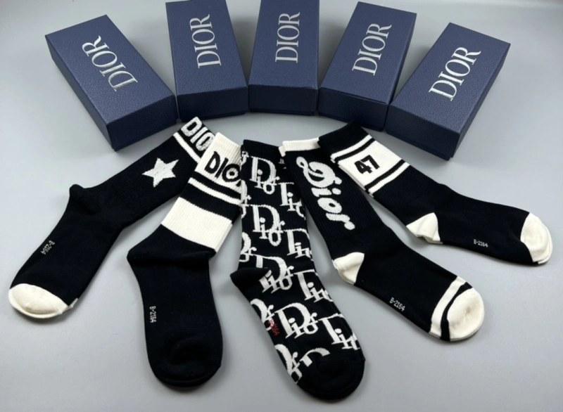 Christian Dior Socks Durable 274509