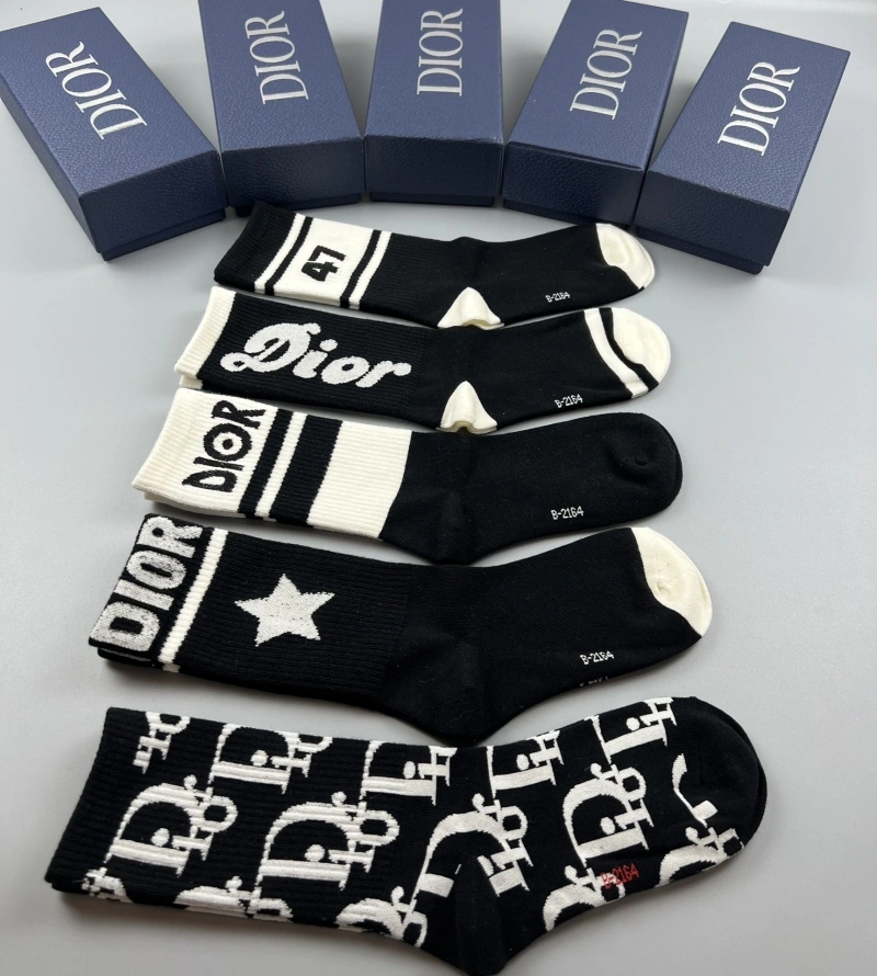 Christian Dior Socks Durable 274509