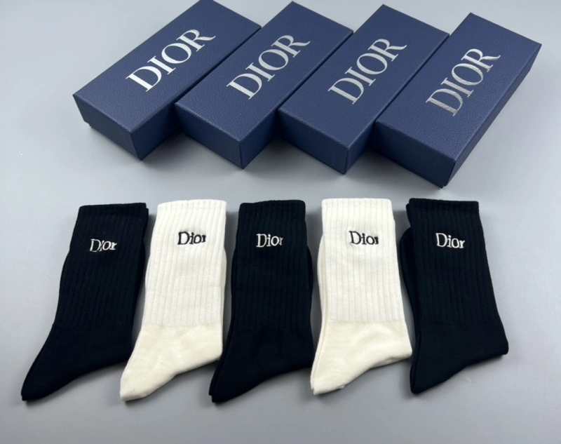 Compact Christian Dior Socks 274487
