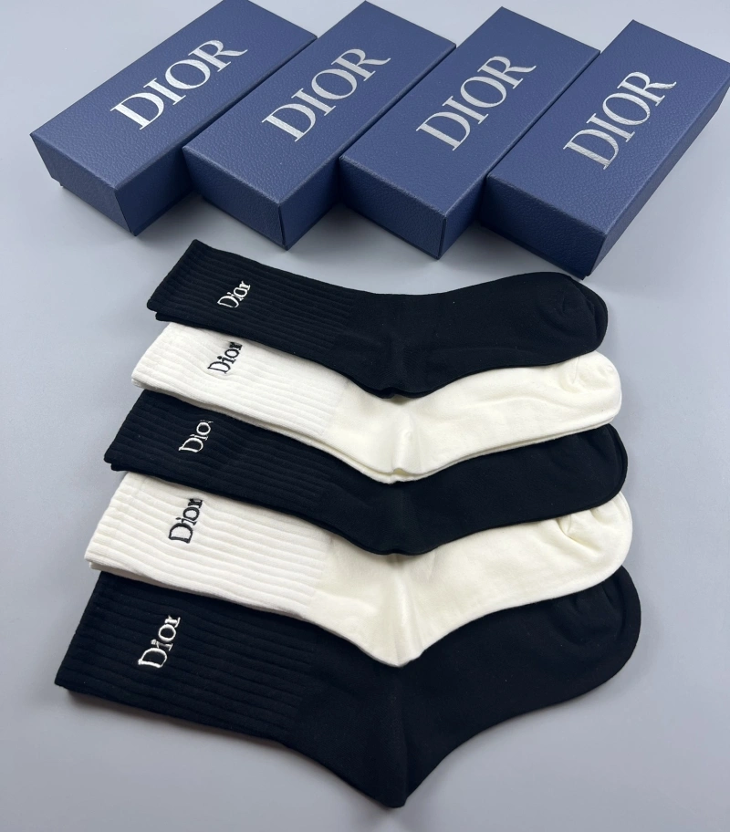 Compact Christian Dior Socks 274487