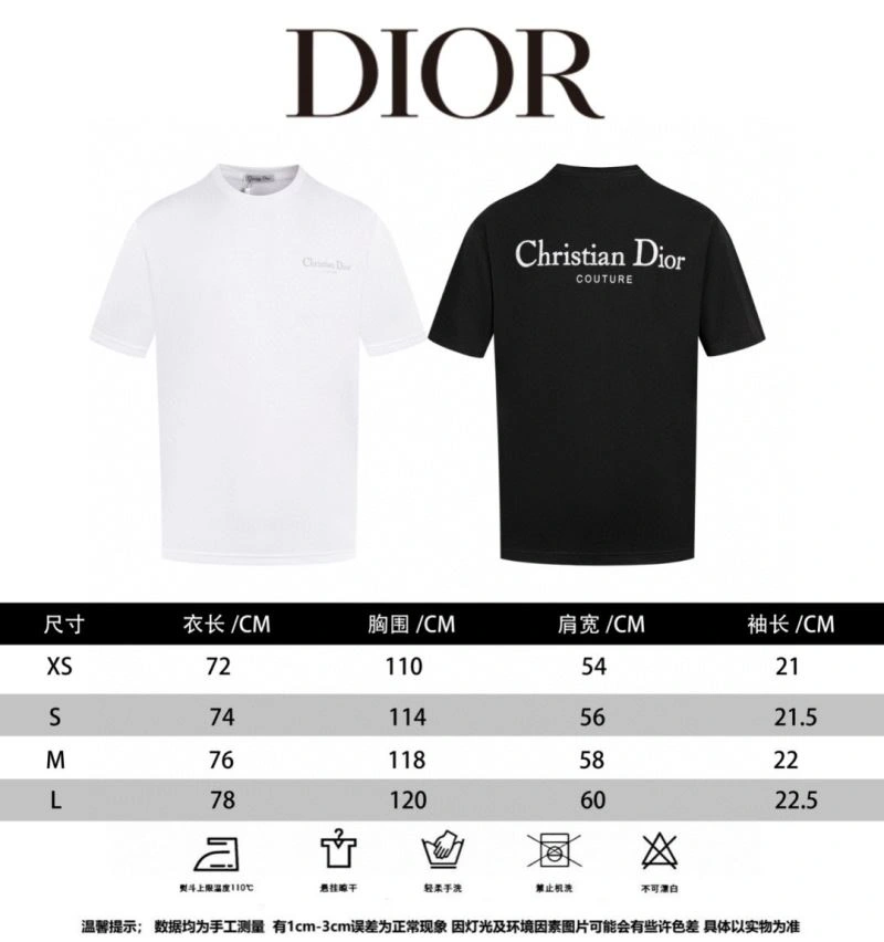 RelaxedFit Christian Dior T-Shirts 117431