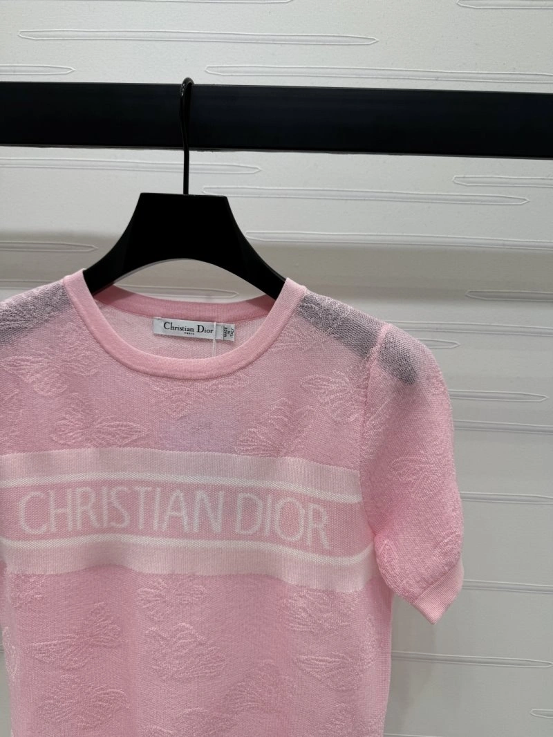 Christian Dior T-Shirts Versatile 112663