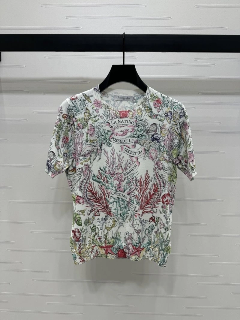 Christian Dior T-Shirts Elegant 114141