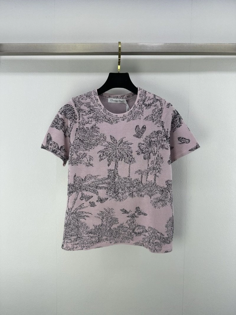 Christian Dior T-Shirts Stretchable 111644