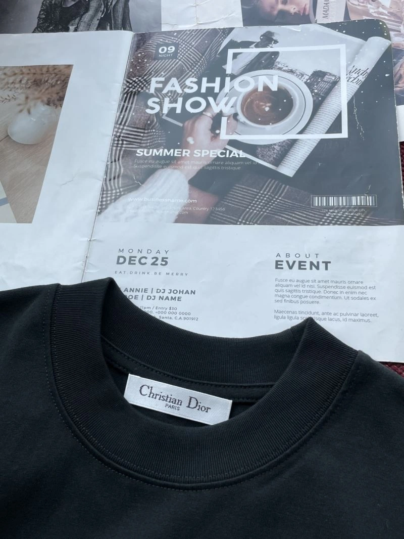 Sleek Christian Dior T-Shirts 116375