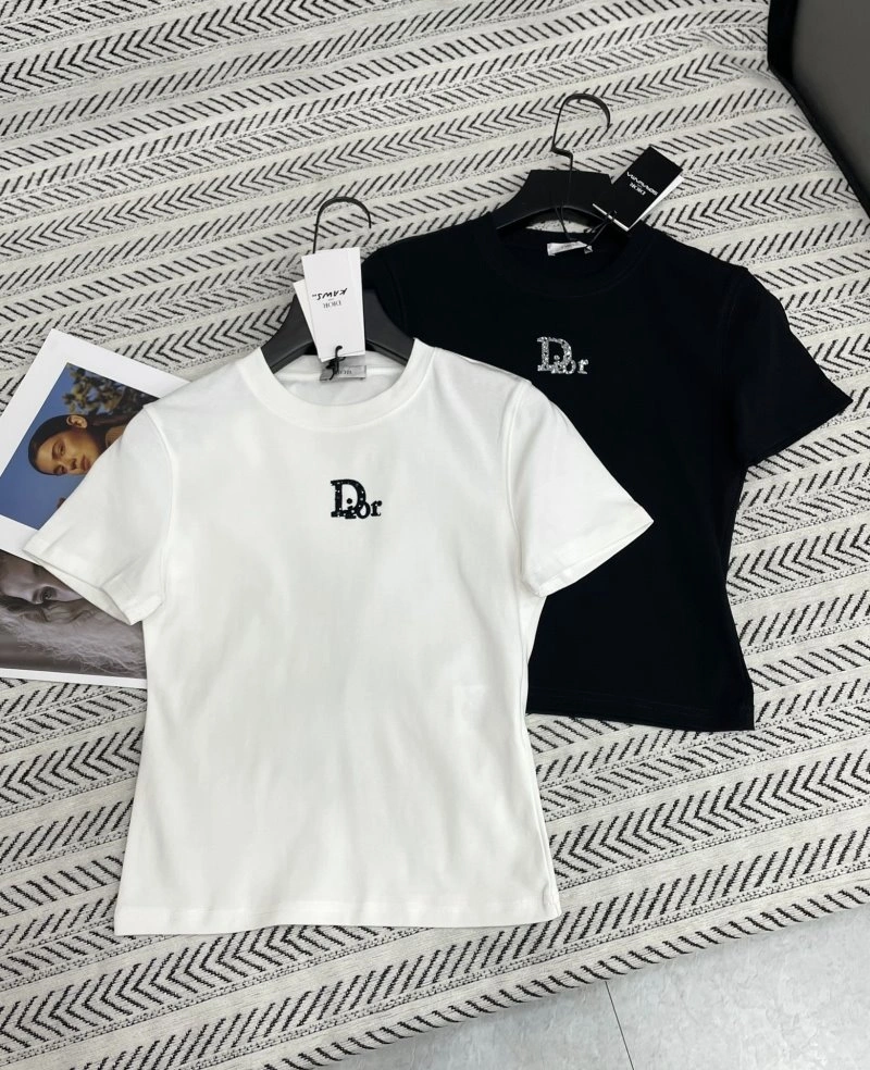 Christian Dior T-Shirts Stretchable 113663