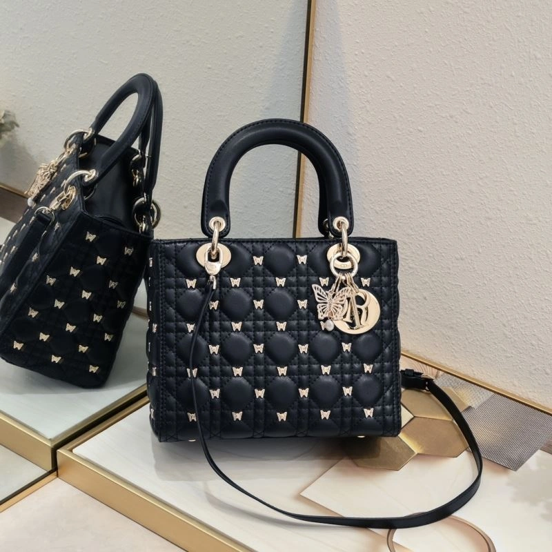 Christian Dior Top Handle Bags Sleek 87598
