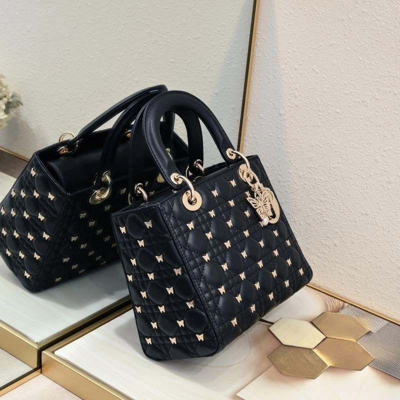 Christian Dior Top Handle Bags Sleek 87598