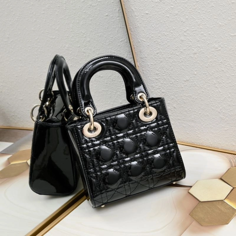 Compact Christian Dior Top Handle Bags 85502