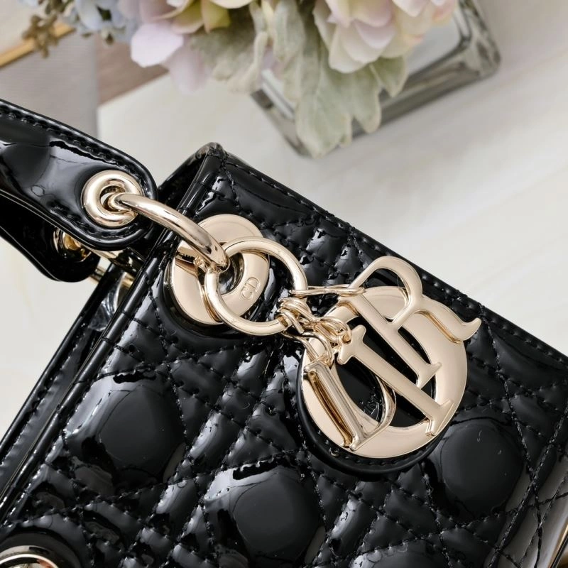 Compact Christian Dior Top Handle Bags 85502