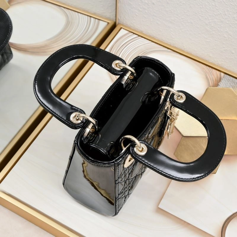 Compact Christian Dior Top Handle Bags 85502