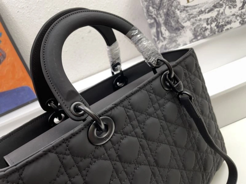Christian Dior Top Handle Bags SmoothTexture 84208