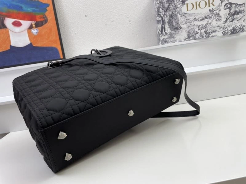 Christian Dior Top Handle Bags SmoothTexture 84208