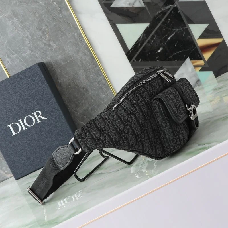Christian Dior Waist Chest Packs Comfortable 46119