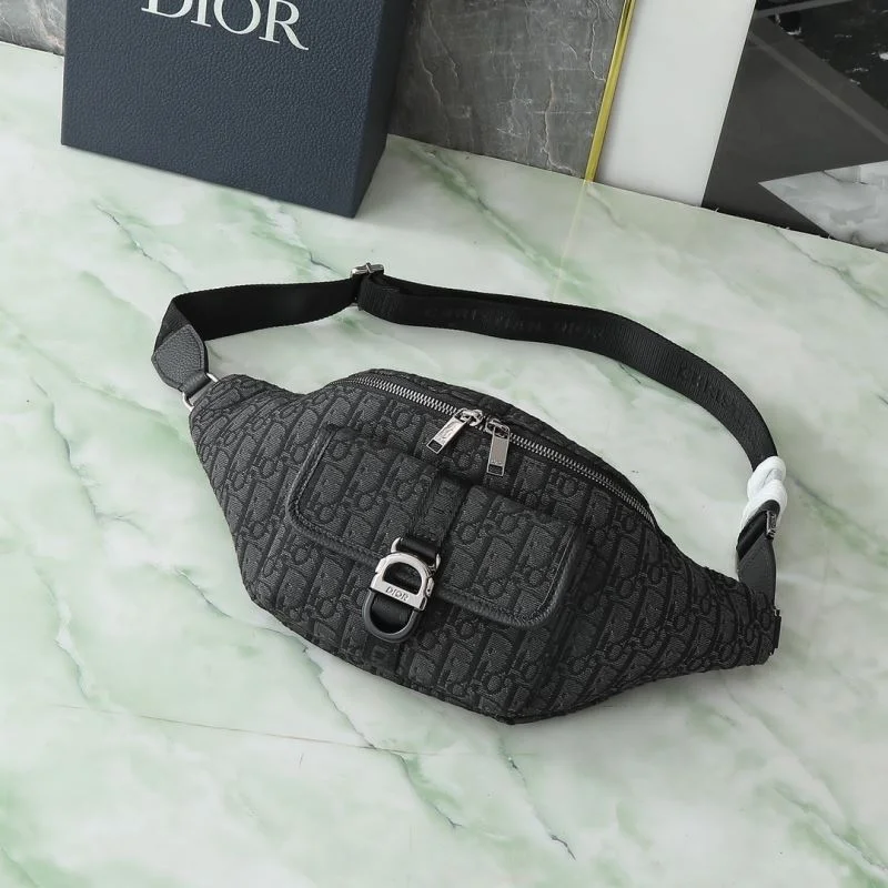 Christian Dior Waist Chest Packs Comfortable 46119