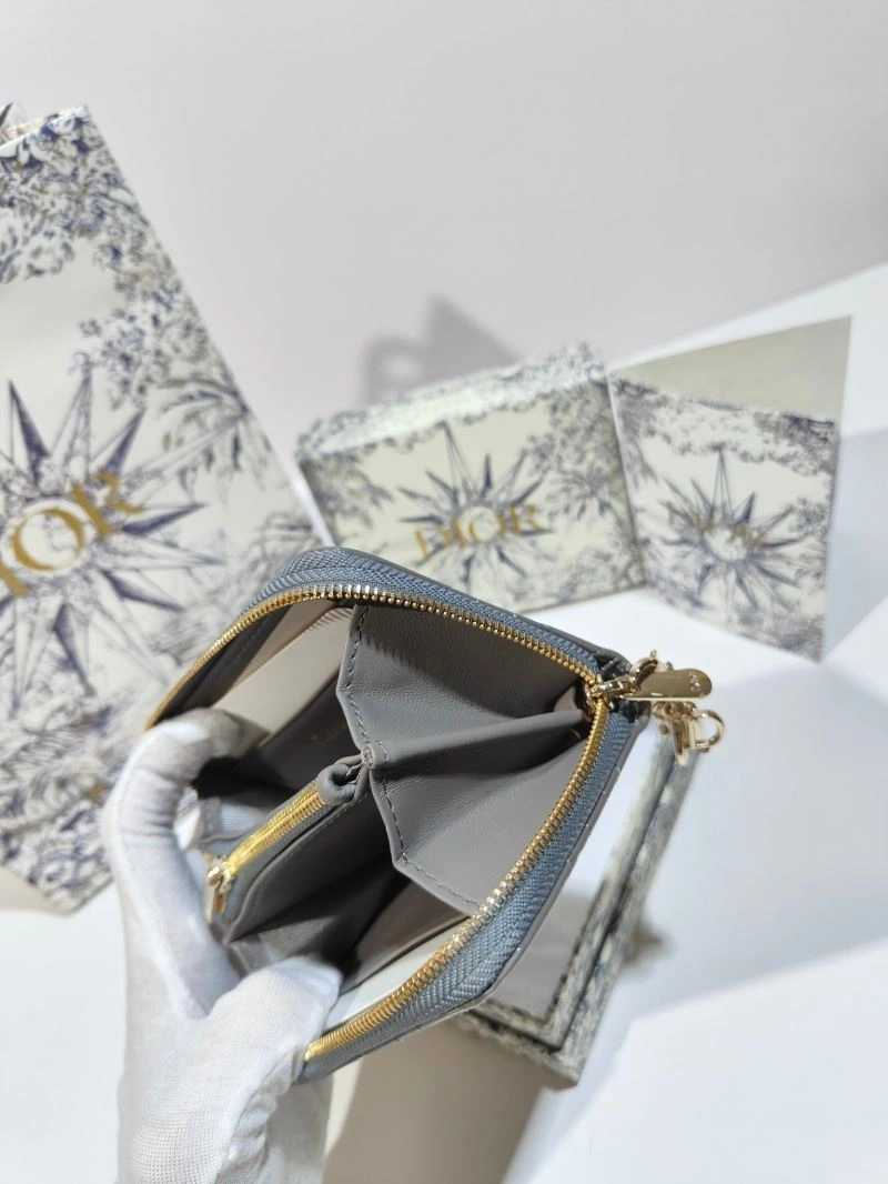 Christian Dior Wallet ZipUp 75395
