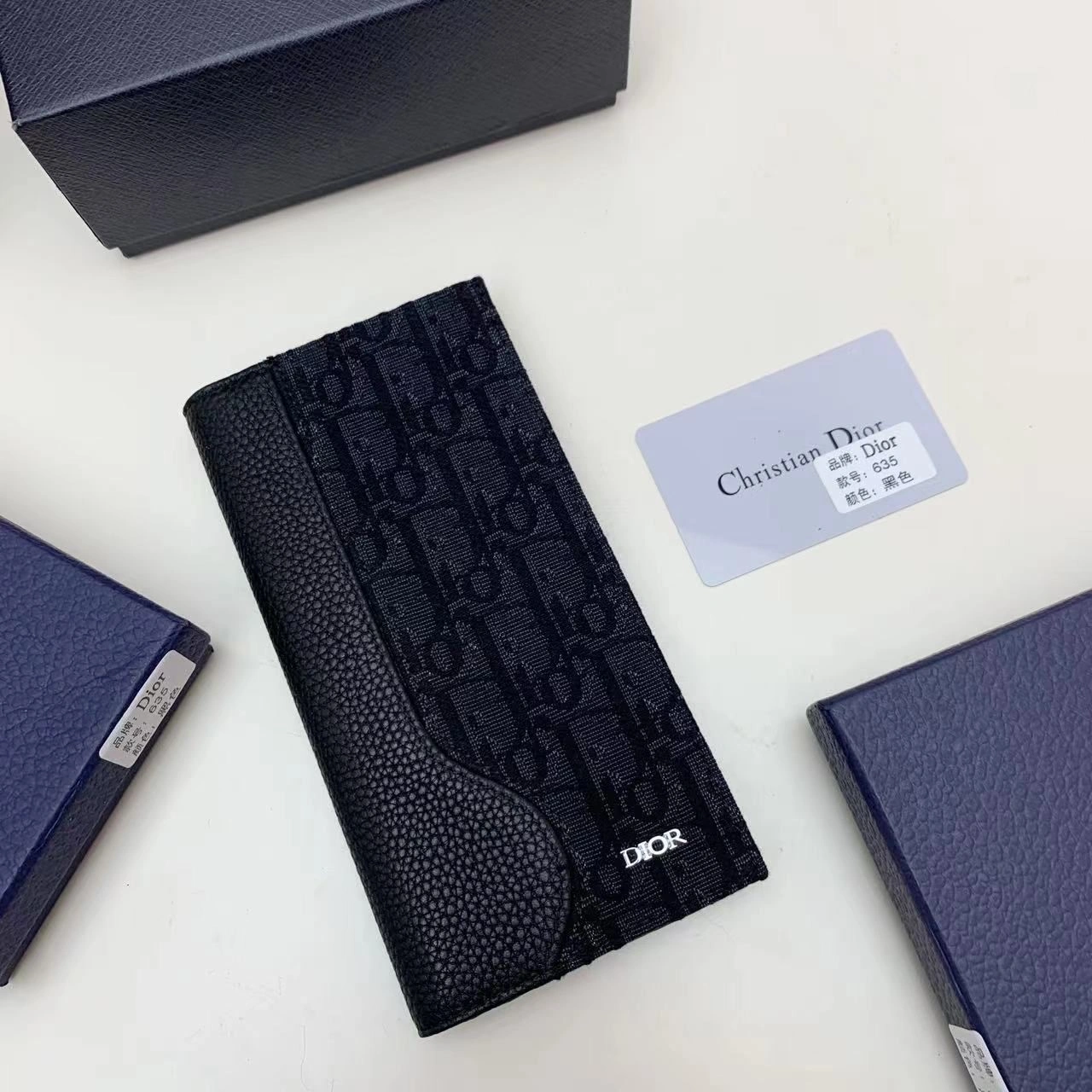 Christian Dior Wallets Purse SmoothTexture 93204