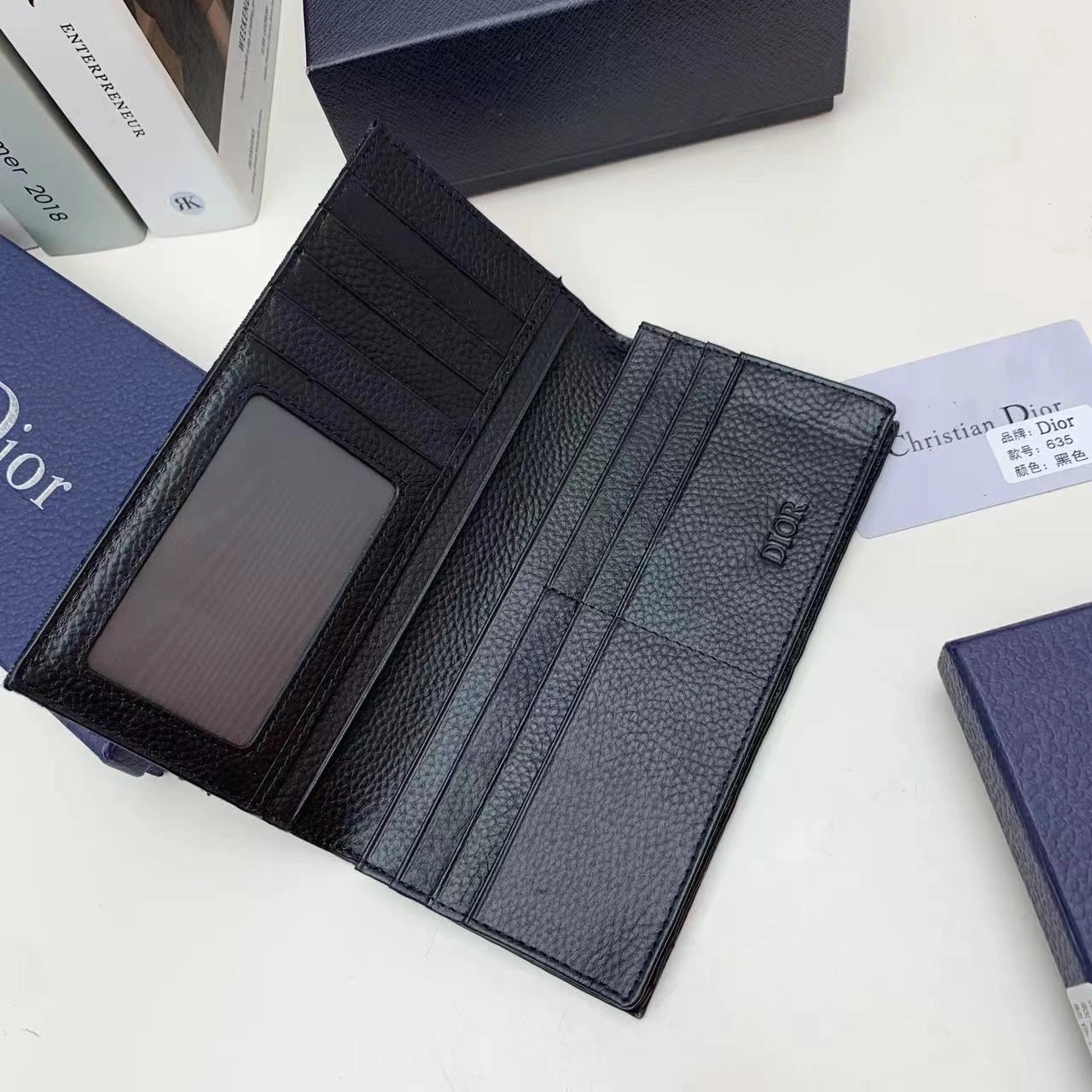 Christian Dior Wallets Purse SmoothTexture 93204
