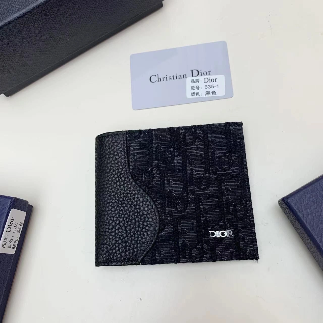 Christian Dior Wallets Purse SmoothTexture 93204