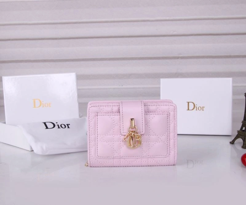 Bright Christian Dior Wallets Purse 88287