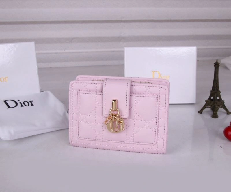 Bright Christian Dior Wallets Purse 88287