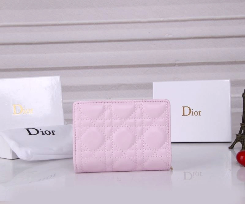 Bright Christian Dior Wallets Purse 88287