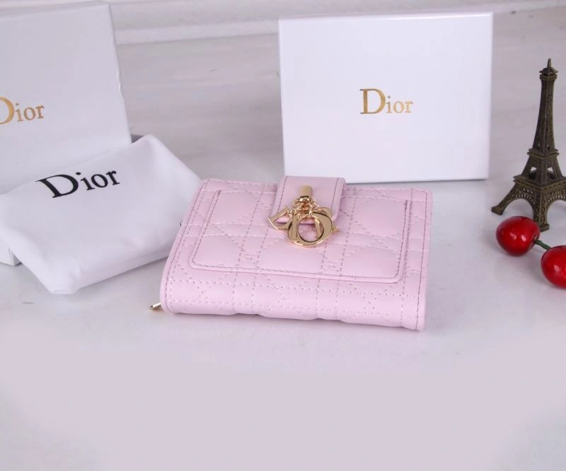 Bright Christian Dior Wallets Purse 88287