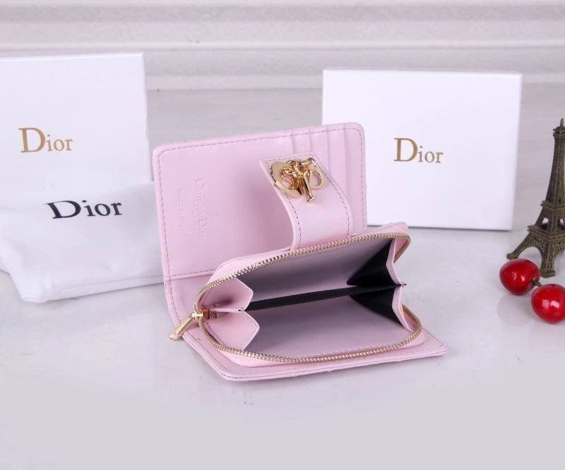 Bright Christian Dior Wallets Purse 88287