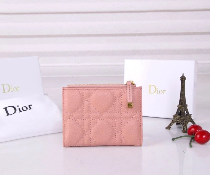 Casual Christian Dior Wallets Purse 88257