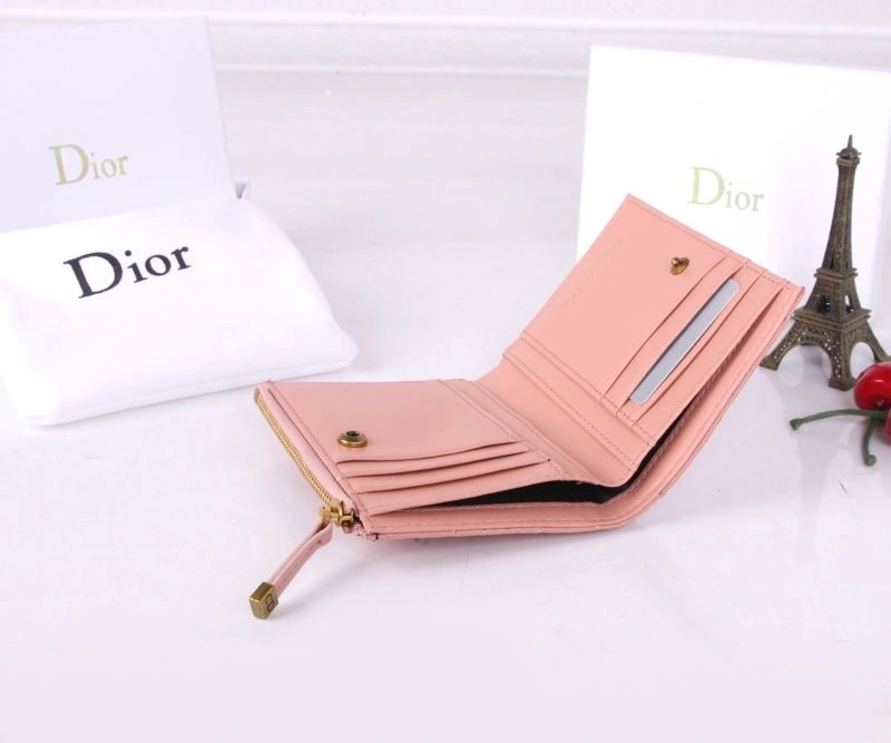 Casual Christian Dior Wallets Purse 88257