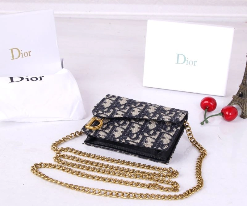 Christian Dior Wallets Purse Stretchable 88239
