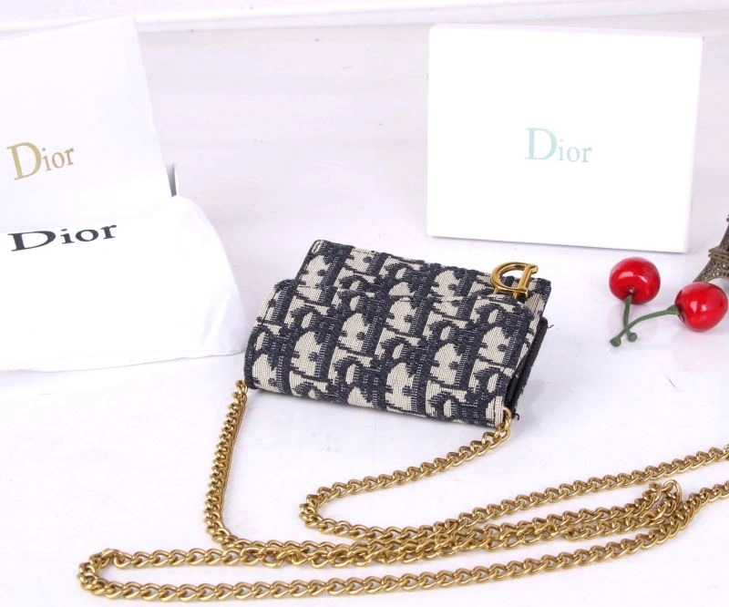Christian Dior Wallets Purse Stretchable 88239