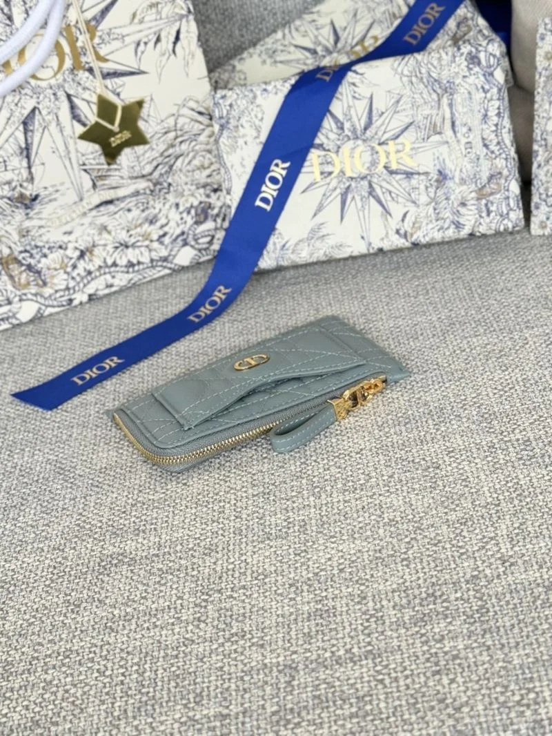 SmoothTexture Christian Dior Wallets Purse 46107