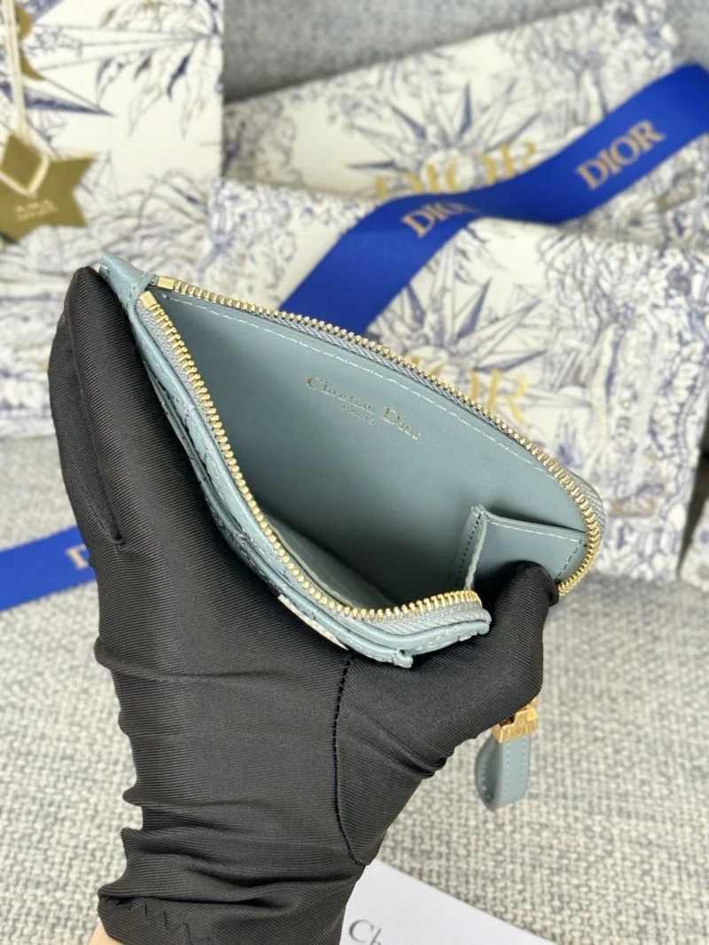 SmoothTexture Christian Dior Wallets Purse 46107