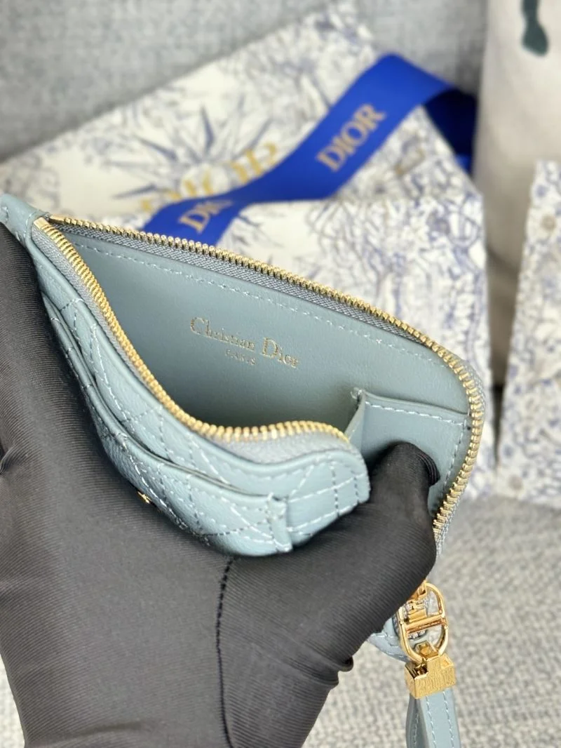 SmoothTexture Christian Dior Wallets Purse 46107