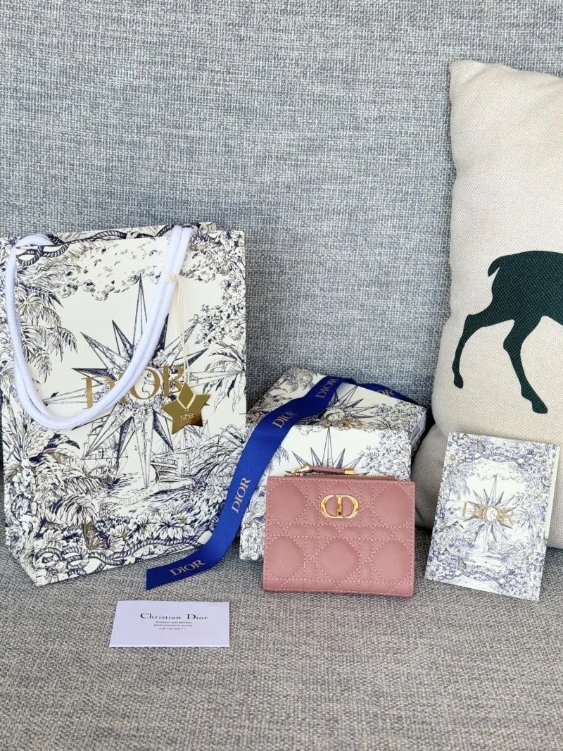 Christian Dior Wallets Purse ZipUp 45876