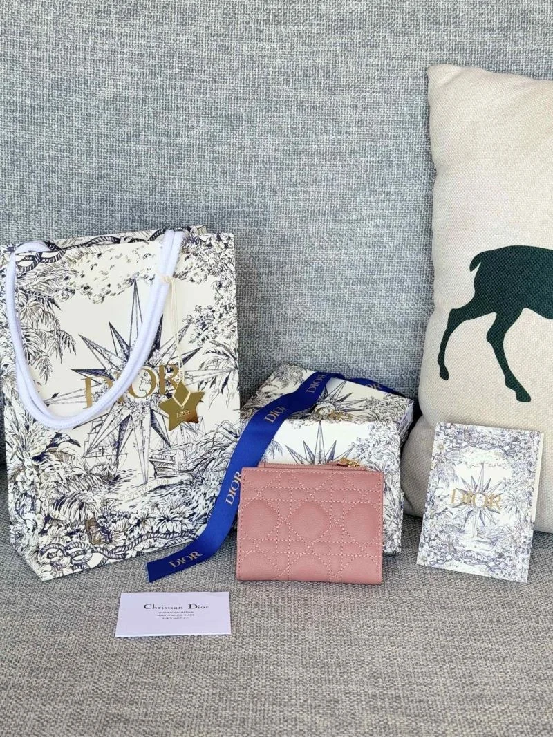 Christian Dior Wallets Purse ZipUp 45876