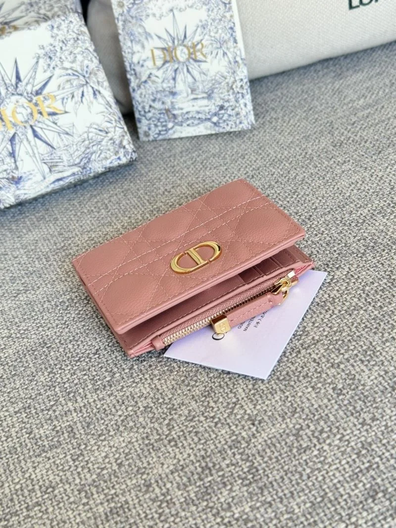 Christian Dior Wallets Purse ZipUp 45876