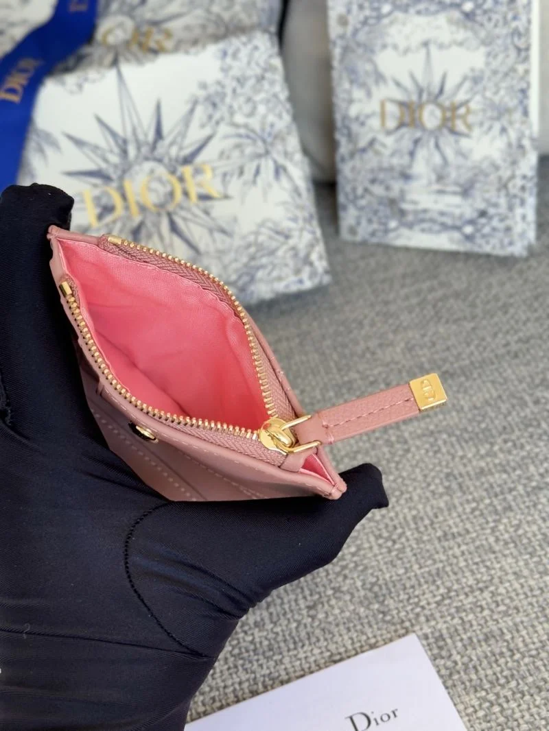 Christian Dior Wallets Purse ZipUp 45876