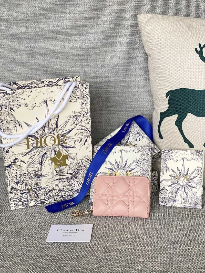 Chic Christian Dior Wallets Purse 45838