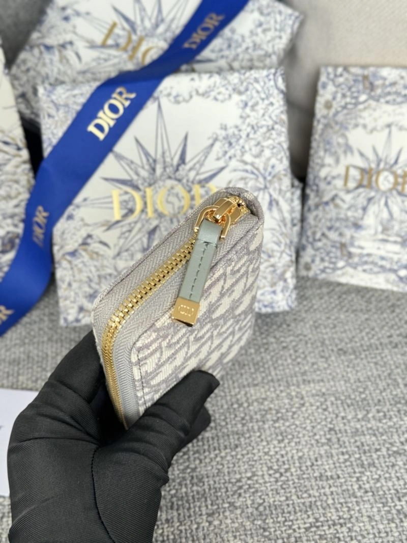 Christian Dior Wallets Purse ZipUp 68683