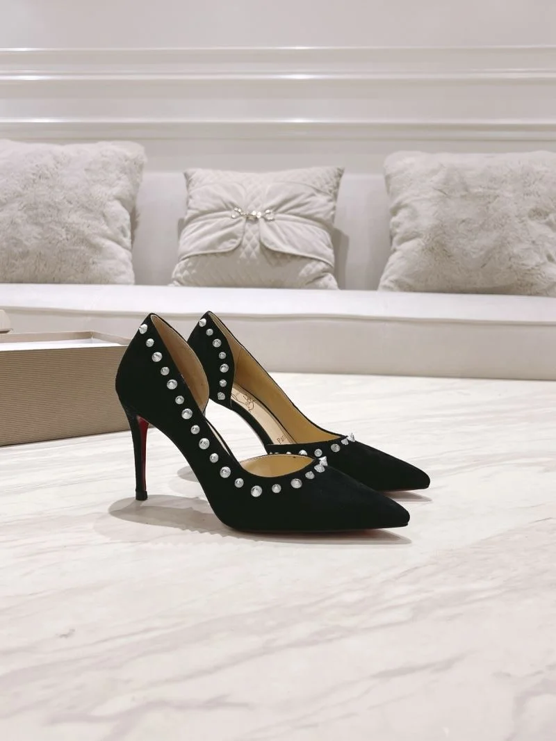 Christian Louboutin Heeled Shoes Stretchable 22735