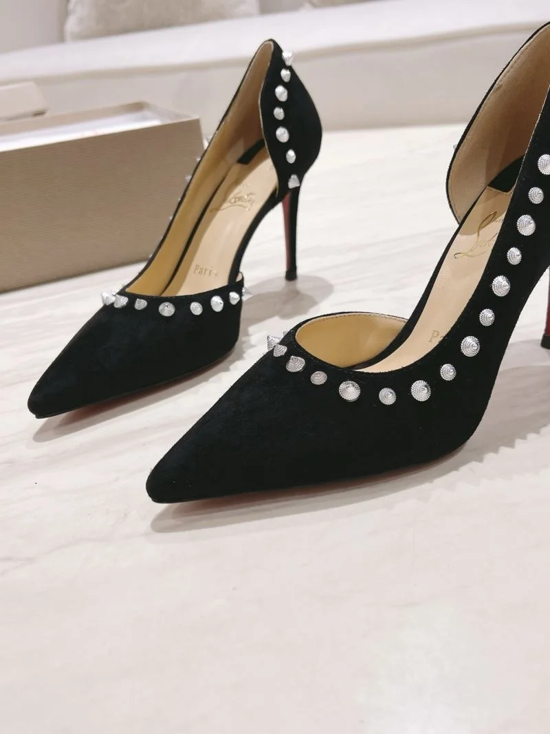Christian Louboutin Heeled Shoes Stretchable 22735