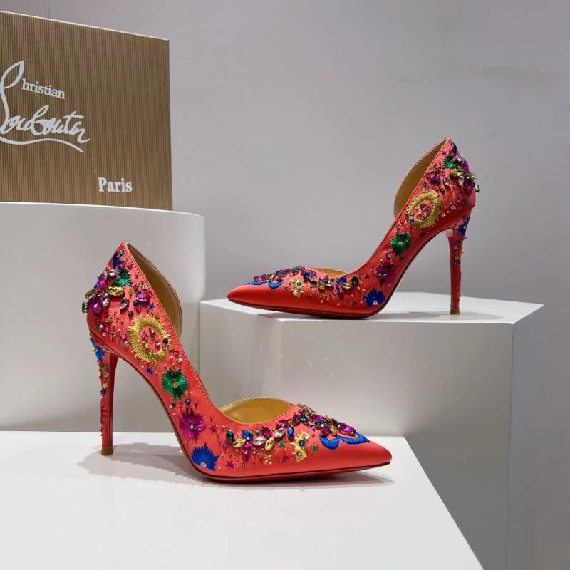 Breathable Christian Louboutin Heeled Shoes 22720