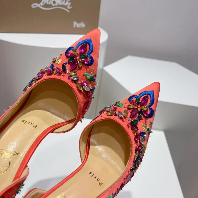 Breathable Christian Louboutin Heeled Shoes 22720