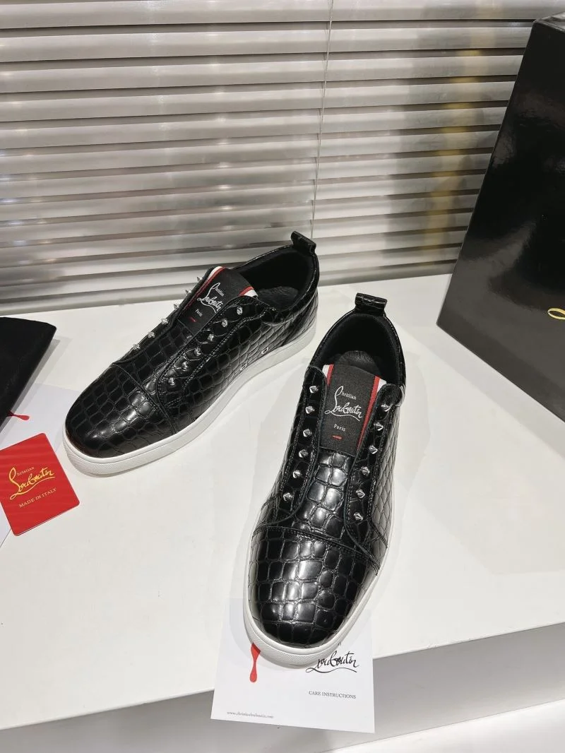 Stretchable Christian Louboutin Low Shoes 22678