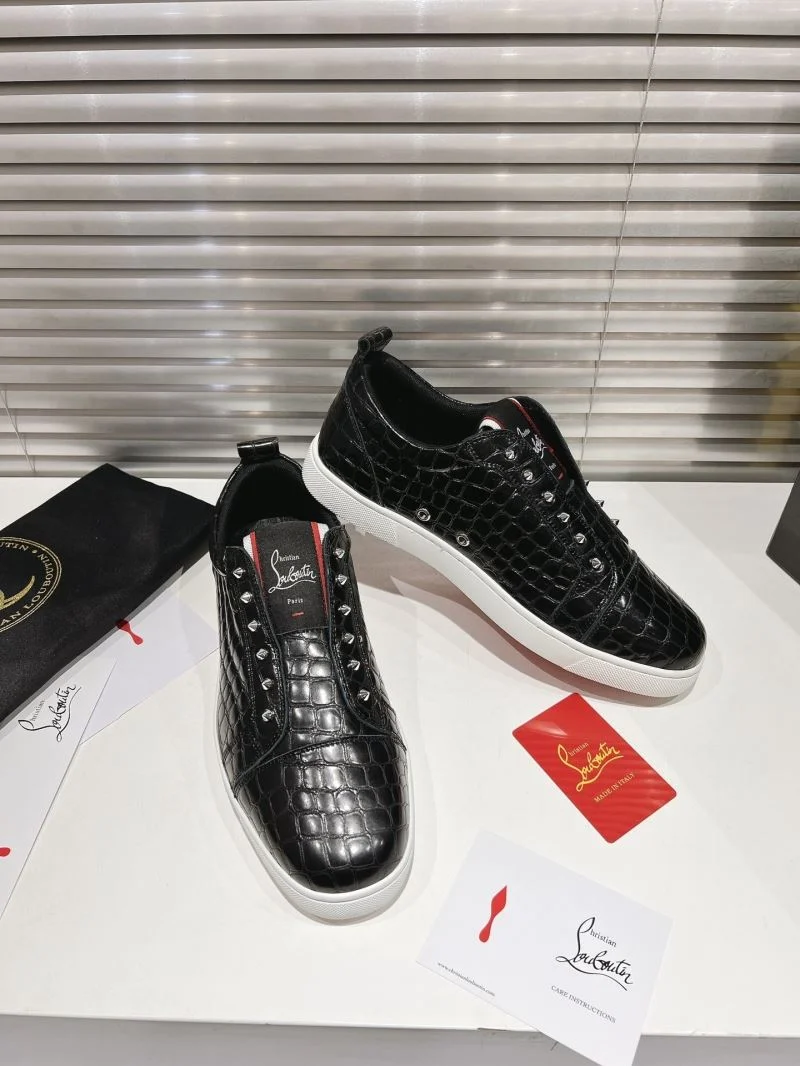Stretchable Christian Louboutin Low Shoes 22678
